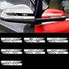 Для Opc Astra K Vivaro Corsa Zafira Insignia Mokka Наклейка-эмблема на зеркало заднего вида автомобиля Декор Автомобильные аксессуары для экстерьера