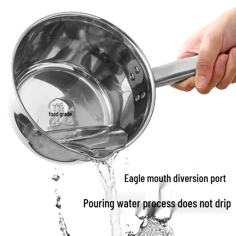 304 Stainless Steel Long Handle Ladle with Eagle Spout