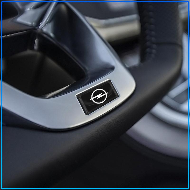 5/10 шт. Наклейки 3D с логотипом автомобиля из углеродного волокна на руль Для Opel Astra H G J Insignia Mokka Zafira Corsa Vectra B C D
