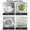 Disposable Hair Drain Catcher Mesh Anti-blocking Filter Floor Drains Sticker Shower Cover Kitchen Bathroom Sink Strainer Stopper