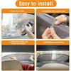 2025 New Upgrade Car Shades For Back Windows Baby 43.3"X23.6"(1 Pack),Rear Window Sun Shade,Car Window Shades Can Blocks 99.98% UVR,Sun Shade