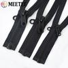 Meetee 5# 8# 10# Пластиковая молния 60-200 см для палаток, двусторонняя, ремонт, швейные аксессуары