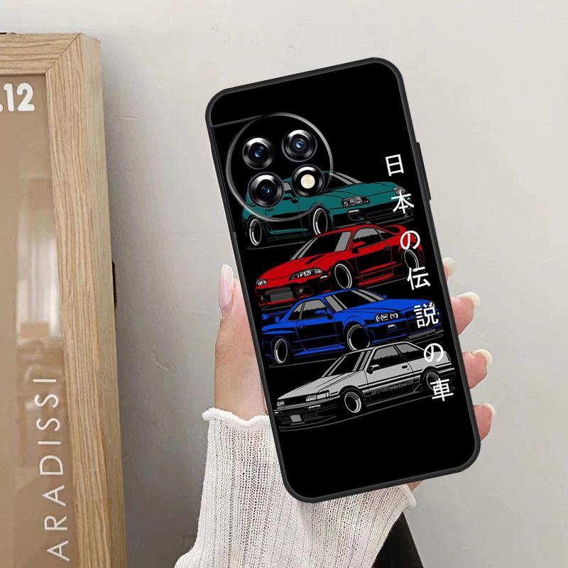Чехол JDM Legend Drift Car для OnePlus 11 12 9 10 Pro 9R 10R 10T 12R OnePlus Nord N30 N20 N10 CE 4 2 3 Lite