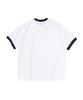 CARGOBROS Washed Heritage Garment Ringer T-Shirt (White)
