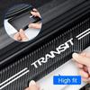Luminous Car Door Threshold Anti Kick Protector Stickers Anti Scratch Trunk Guard Strip For Ford TRANSIT Car Interior Accessorry