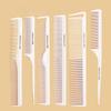 Hairdressing Carbon Comb Professional Hairdresser Cutting Comb Anti Static Hair Comb Haircut Tools Barber Hair Styling Comb