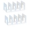 Acrylic handbag storage rack handbag divider organizer luxury bags storage rack for women transparent partition display cabinet
