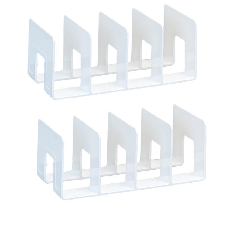 Acrylic handbag storage rack handbag divider organizer luxury bags storage rack for women transparent partition display cabinet
