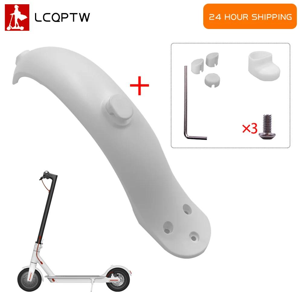 Fenders Scooter Wings Rear Mud Guard Support Protection ABS Plastic Parts Screws Rubber Stopper for Xiaomi M365 Pro Parts