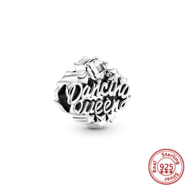 925 Silver Animal Character Love Series Clip Beads Pendant Fit Original  Charm Accessories Bracelet for Women DIY Jewelry