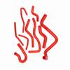 9pcs Silicone Auto Radiator Hose Kit for Civic D15 D16 SOHC EG EK 1992‑2000