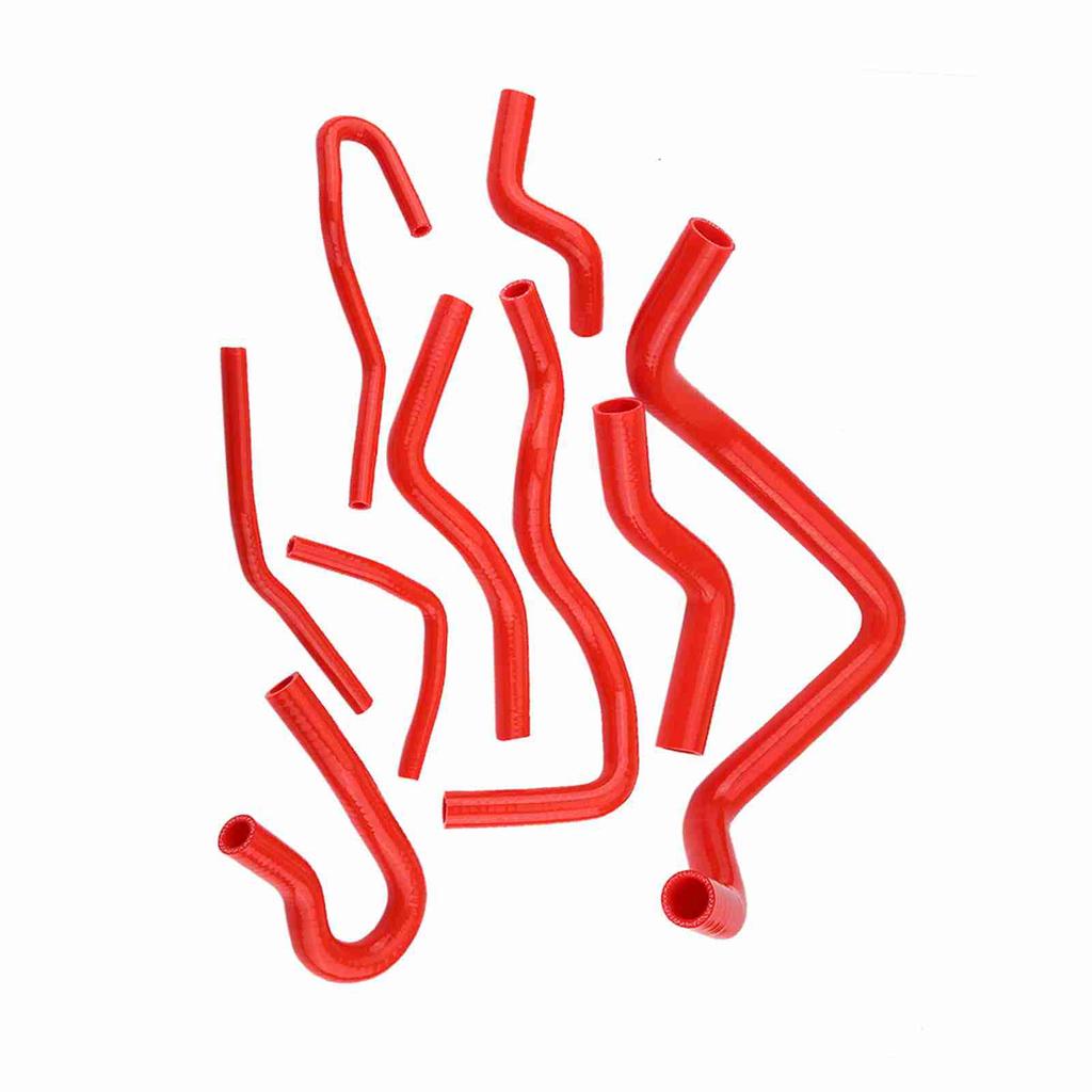 9pcs Silicone Auto Radiator Hose Kit for Civic D15 D16 SOHC EG EK 1992‑2000