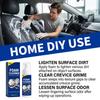 Multi-purpose Foam Cleaner: Rich, Dense Foam Suitable for Various Materials – Ideal for Car Interiors and Home DIY Cleaning
