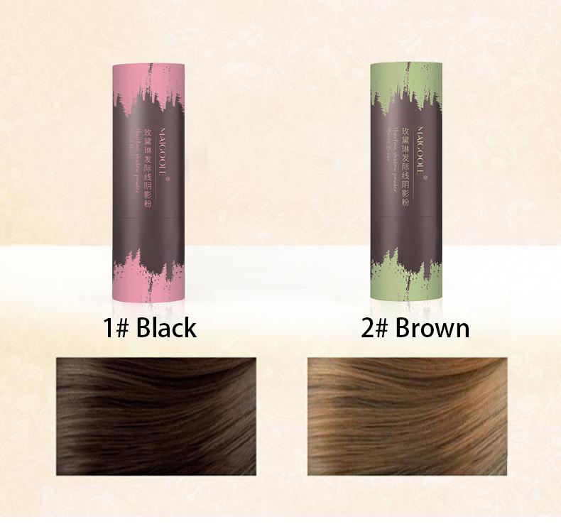 Volumizing Hair Fluffy Powder Instantly Black Root Cover Up Natural Hair Filling Hair Line Shadow Powder Hair Concealer Coverage