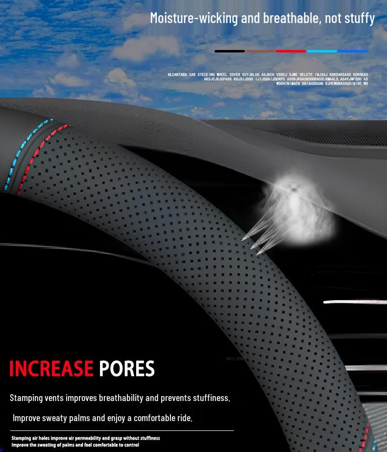 Чехол на руль 2024 Peugeot 408 - 360THP Romani Edition, Противоскользящий, Износостойкий