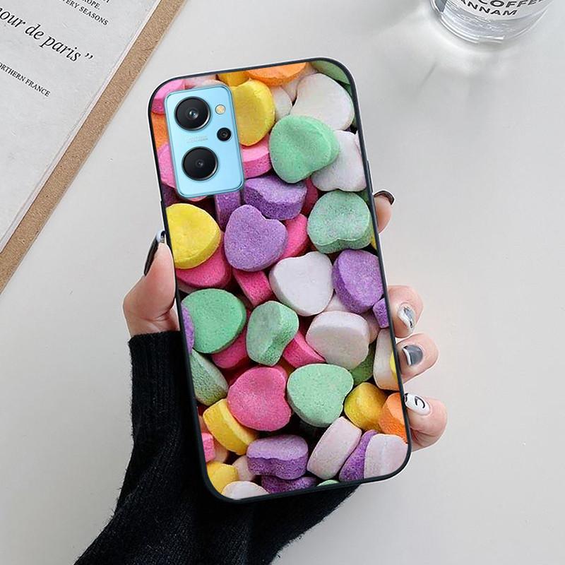 Чехол для OPPO Realme 9i Модный Панда Цветок Мягкий Силикон Задние Чехлы для Realme9i 4G Realme9 i Чехол RMX3491 чехол Fundas сумка
