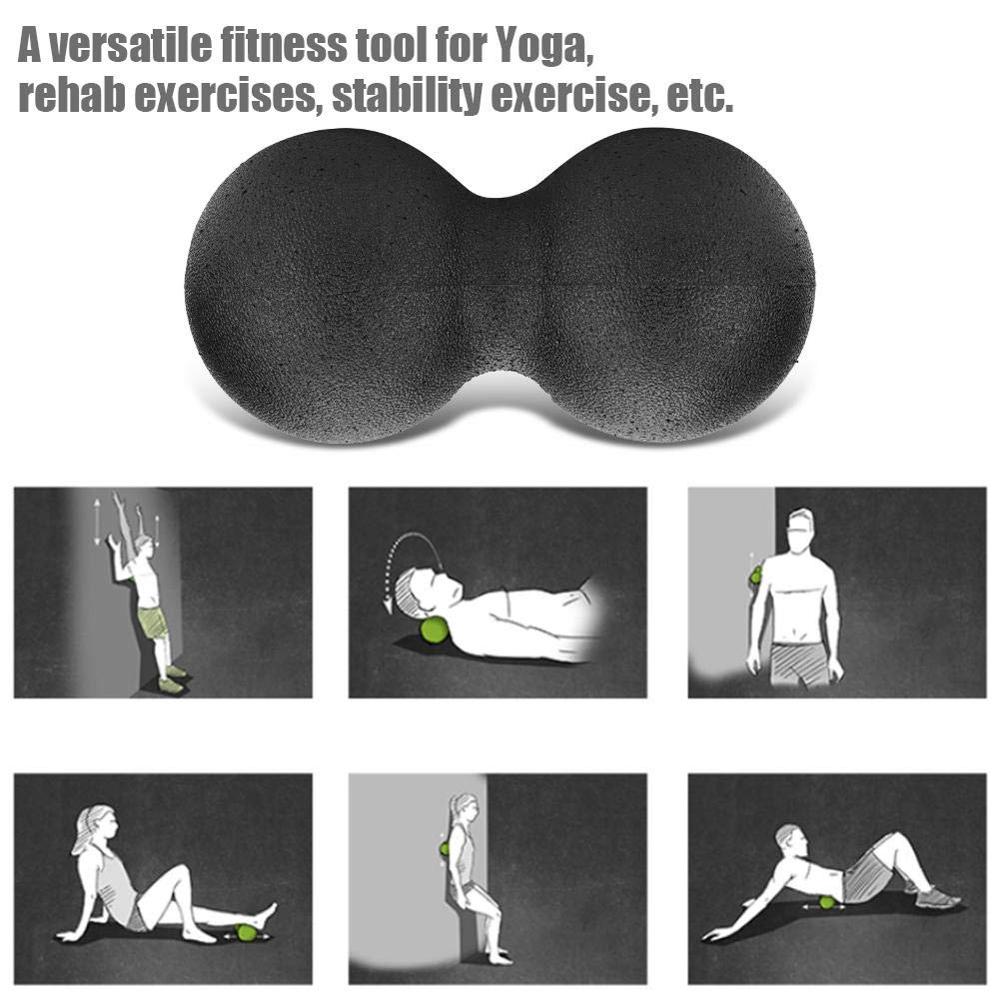 Набор массажных шариков с арахисом, мяч для лакросса, EPP, фасциальная терапия, мышечный шарик для миофасциального расслабления мышц, расслабляющий массаж акупунктурных точек