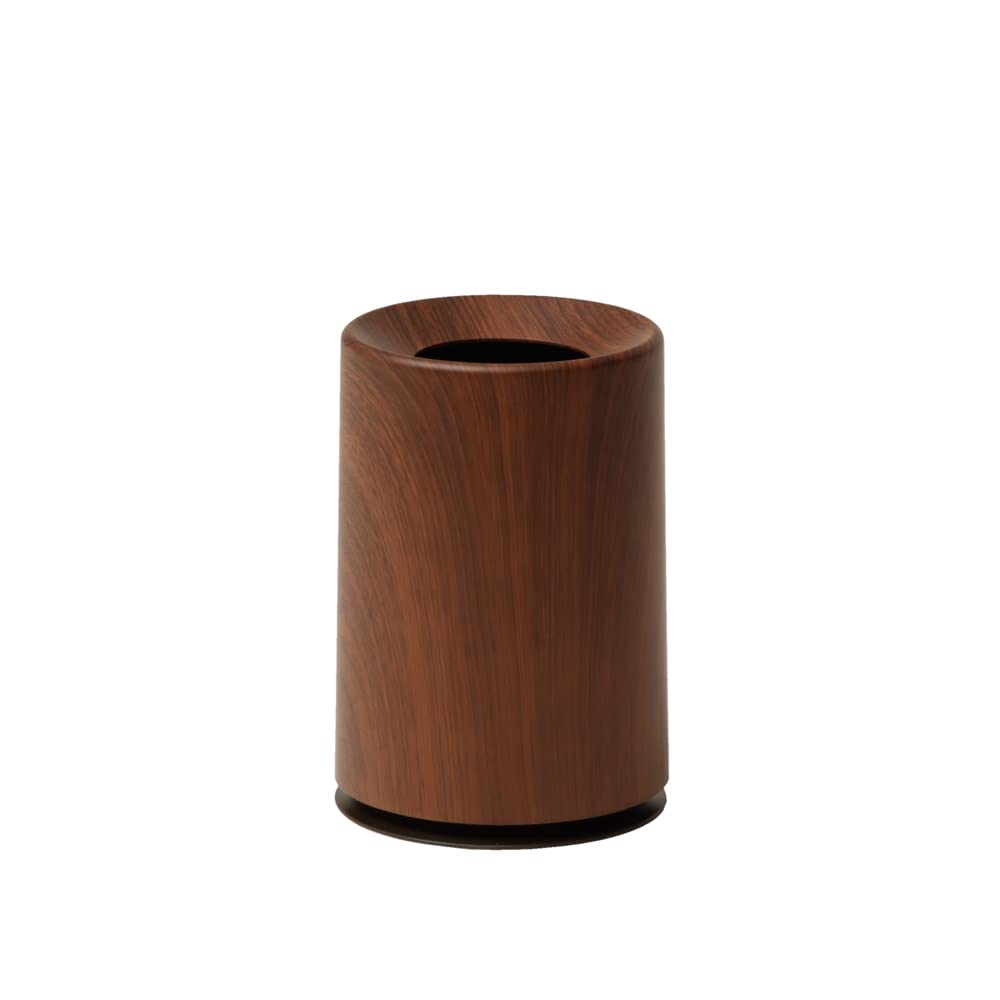 ideaco Mini TUBELOR Rosewood Round Trash Can, 12L, 212RW