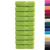 VidaXL Serviettes de toilette Premium SOLUND 10 pièces Vert pomme 30 x 30 cm 600 g/m² 137493