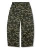 TRILLION Camo Wide Curved Cotton Pants_Deep Khaki