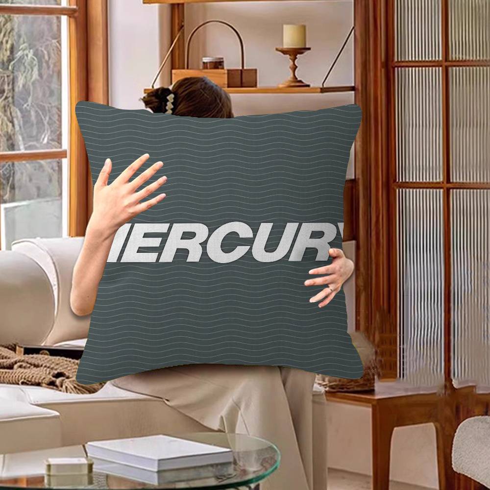 Mercury Racing Personalized Picture Text Home Decorative Pillows Household Gifts 45X45Cm