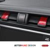 Для Subaru BRZ/Toyota GR86 2026- Панель приборной панели из углеродного волокна Накладки на воздуховоды Наклейки Аксессуары для тюнинга интерьера автомобиля