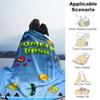 1pc Blanket Geometry Dash Print Design, Lightweight Blanket for Sofa, Bed- Soft &Warm, Gift for All Seasons like Christmas, Halloween