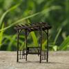 Miniature Figurine Diorama Mini Entertainment Facilities Ornament Simulation Small Garden Decoration