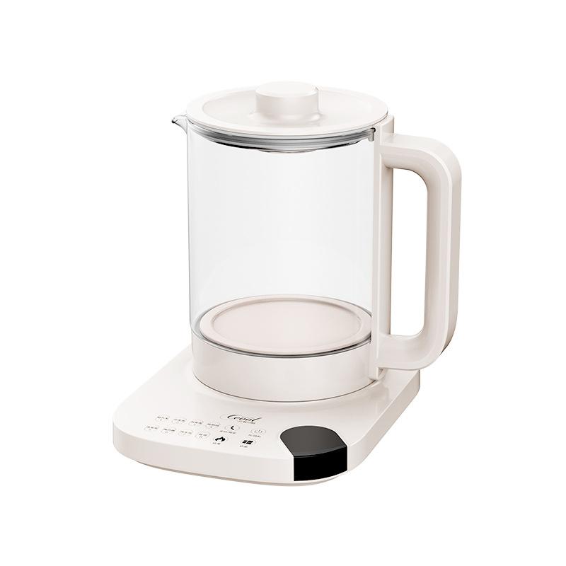 220 В 1,5 л электрическая машина для приготовления чая стеклянная кастрюля для сохранения здоровья мультиварка для тушения горячий горшок домашний электрический чайник