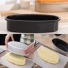 Oval Shape Bakeware Aluminum Alloy Cake Mold Convenient Baking Accessories  Daily Uses