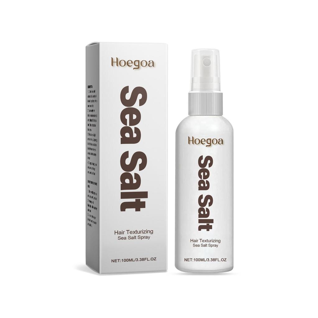 Hoegoa Sea Salt Dry Hair Spray Hair Leave-In Styling Dry Hair Spray Hairspray Refreshing Degreasing Oil Control Lazy Fluffy Smoothing Spray