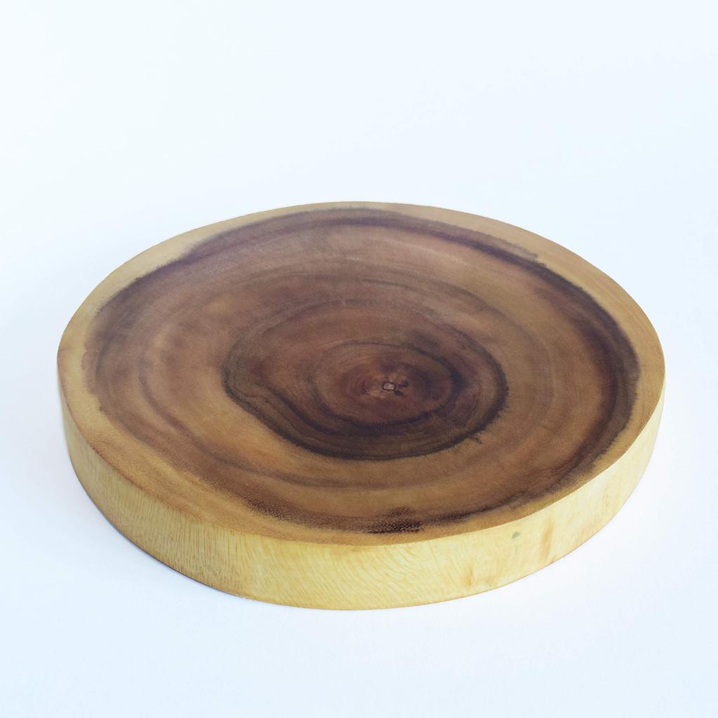 WRAPS ACACIA Acacia Cutting Board, Round, Medium, SS0223M