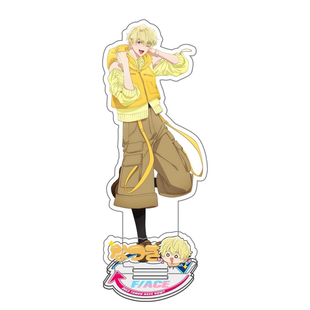 Какое лицо сейчас у Тамона? F/ACE Тамон Фукухара Акриловая подставка 15 см Аниме Фигурка Рождественский Декор для стола Подарок для фанатов