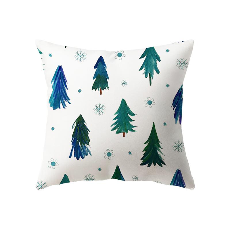 Рождественская тема Рождественские украшения с принтом наволочка для дома, гостиной, украшения дивана, подушка, наволочка