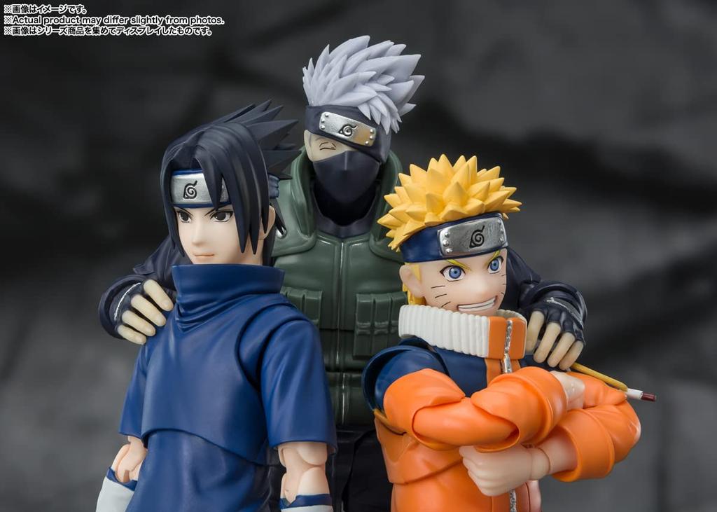 TAMASHII NATIONS NARUTO Учиха Саске Гениальный ниндзя с кровью Учиха 135 мм АБС ПВХ Раскрашенная Подвижная Фигурка BAS64937 S.H.Figuarts - - Прибл. &