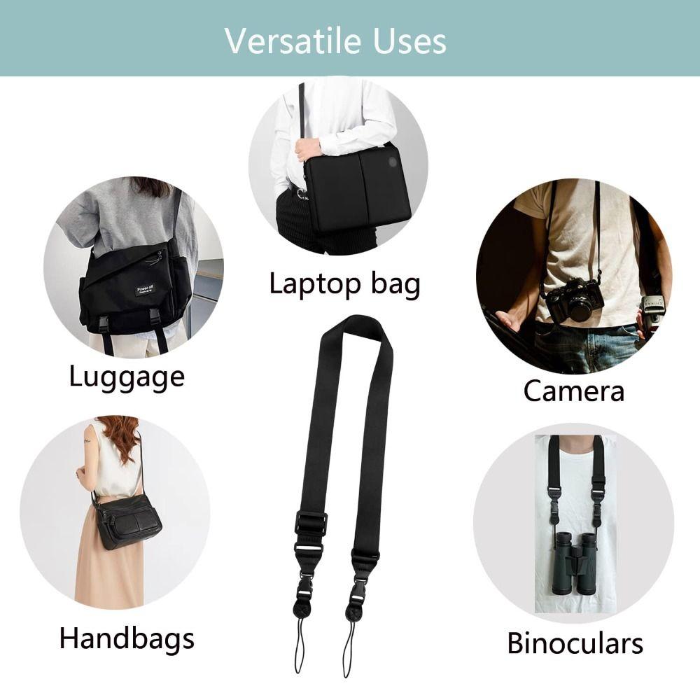 Nylon Neck Lanyard Adjustable Camera Strap Portable Shoulder Strap Crossbody Laptop Bag