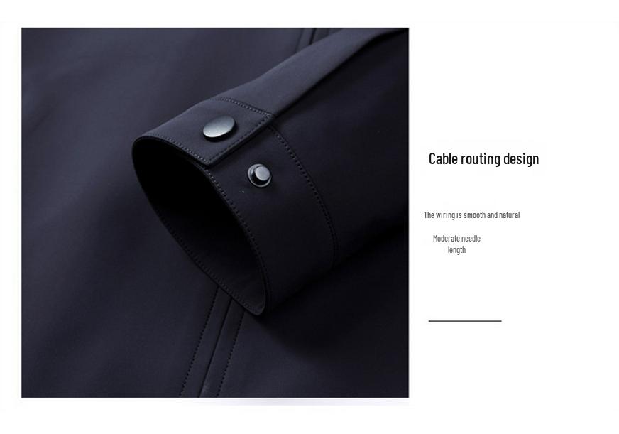 Spring 2026 Men's Lapel Business Jacket - Middle-aged and Dad Style