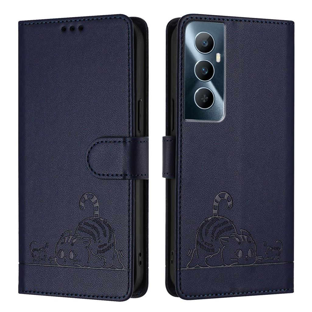 Чехол-книжка из искусственной кожи «Кошки ловят мышей» для серий Xiaomi, Redmi.Poco C51,C50,C65,M3,M4,M5,Mi 11,12,13,14,Redmi Note Series,K30s,K40,k60...