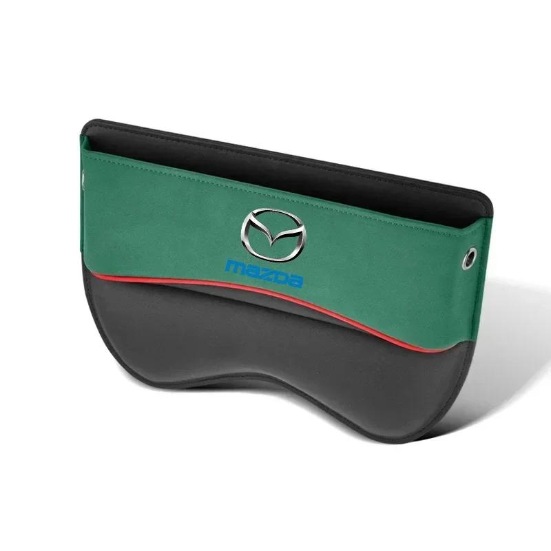 For Mazda 2 3 5 6 SKYACTIV Axela Atenza CX30 CX5 CX8 CX9 MX5 RX8 RX7 BT50 Car Seat Gap Crevice Storage Box Interior Accessories FF25
