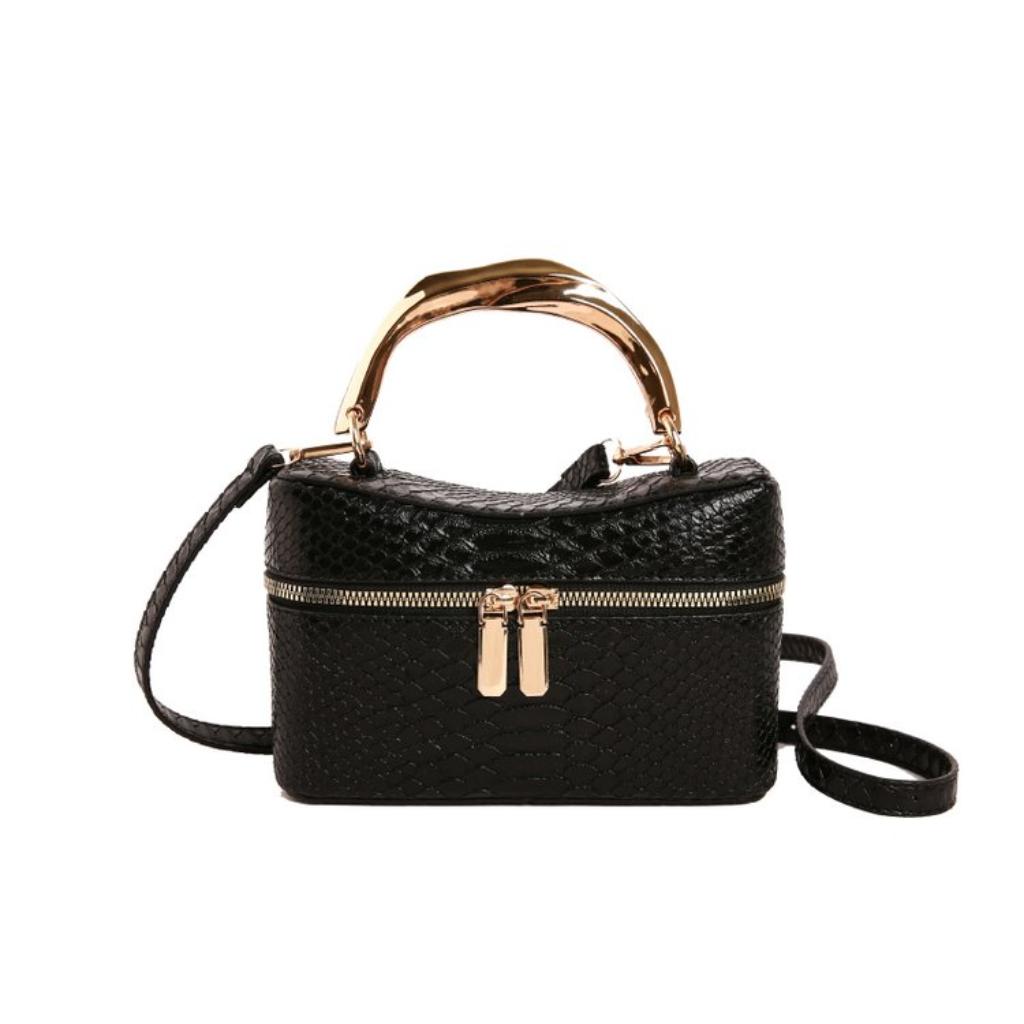Xeie Thuk Handbag Crossbody Bag Women PU Embossed Daily Office