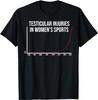 Testicular Injuries In Womens Sports Chart Vintage T-Shirt