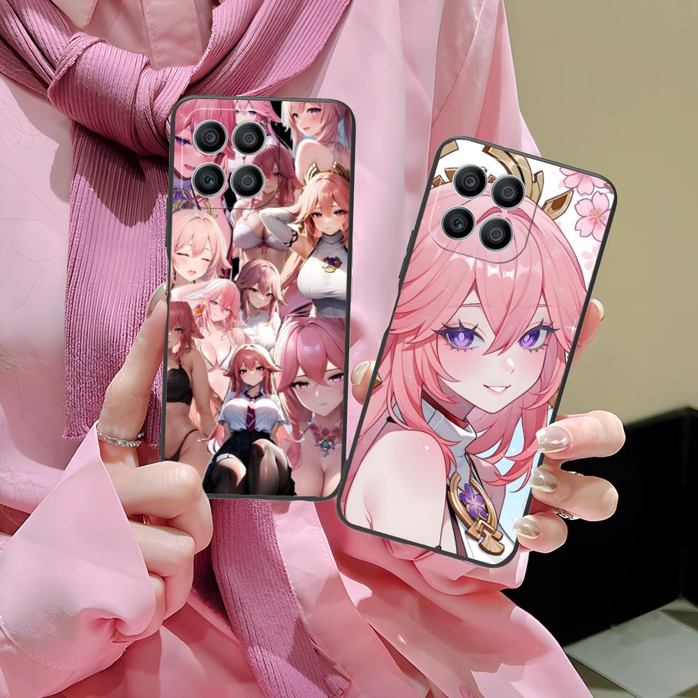 Игровой чехол GI Miko Матовый ТПУ для мобильного телефона Honor 90 80 70 60 50 30 20 10 9 8 7 Pro S SE Lite 5G Цветная печать