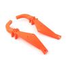 For Harley Electra Glide 96-13 Inner Fairing Batwing Support Brackets Orange