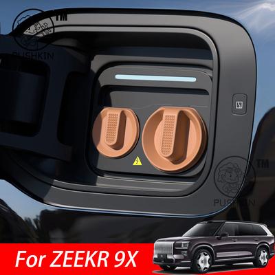 Для ZEEKR 9X 2025 2026 Водонепроницаемая пылезащитная резиновая защитная крышка порта зарядки автомобиля Аксессуары