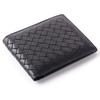 Плетеный кошелек из овчины кошельки daiga высококачественная мягкая кожа с лицевой стороны ручной зажим для сдачи oem