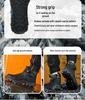 Cross-Border Steel Toe Safety Shoes: High-Top, Anti-Smash, Puncture-Resistant, Wear-Resistant, Soft Sole, Comfortable Fit.