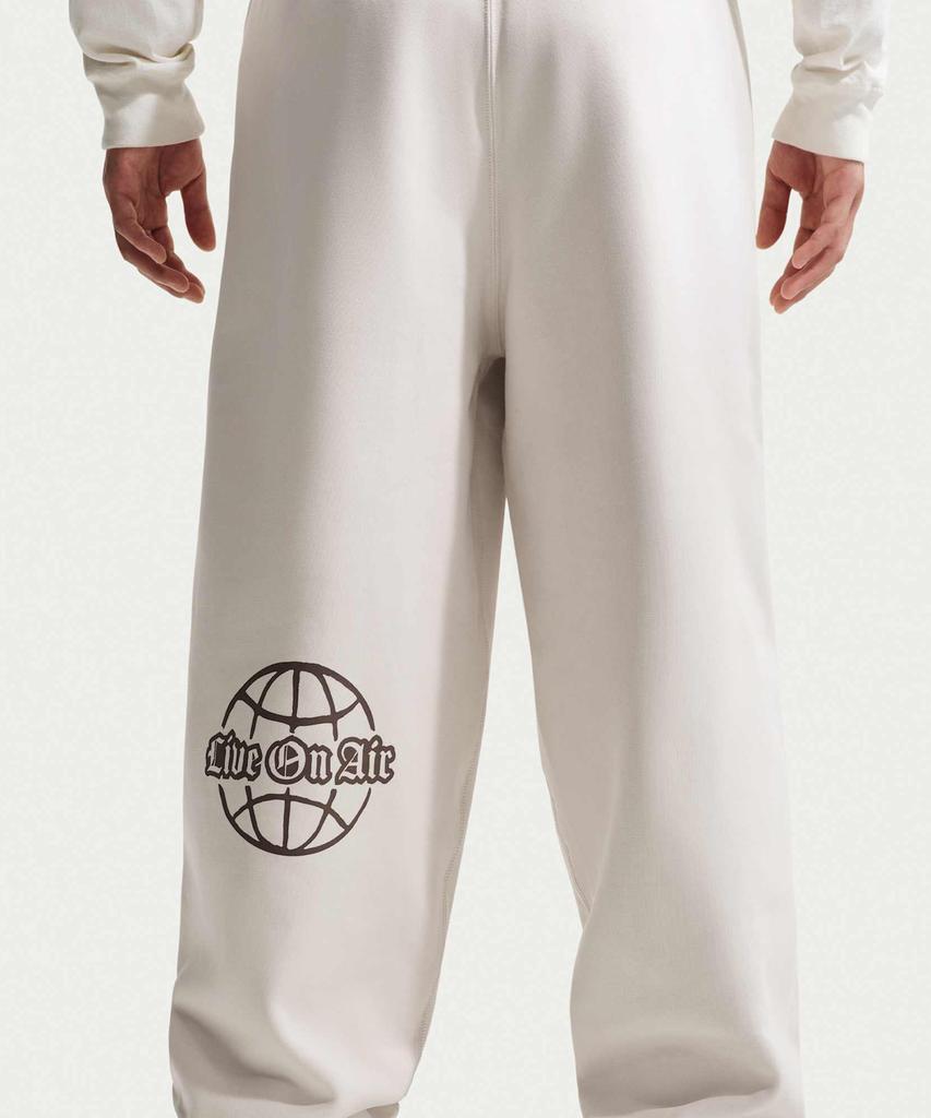 NIKE Solo Swoosh Cuff Fleece Pants M - Phantom / Iq5560-030