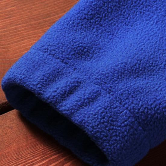 Зимнее пальто с длинными рукавами, ветрозащитная 3D резка, мужская теплая флисовая куртка, верхняя одежда для улицы