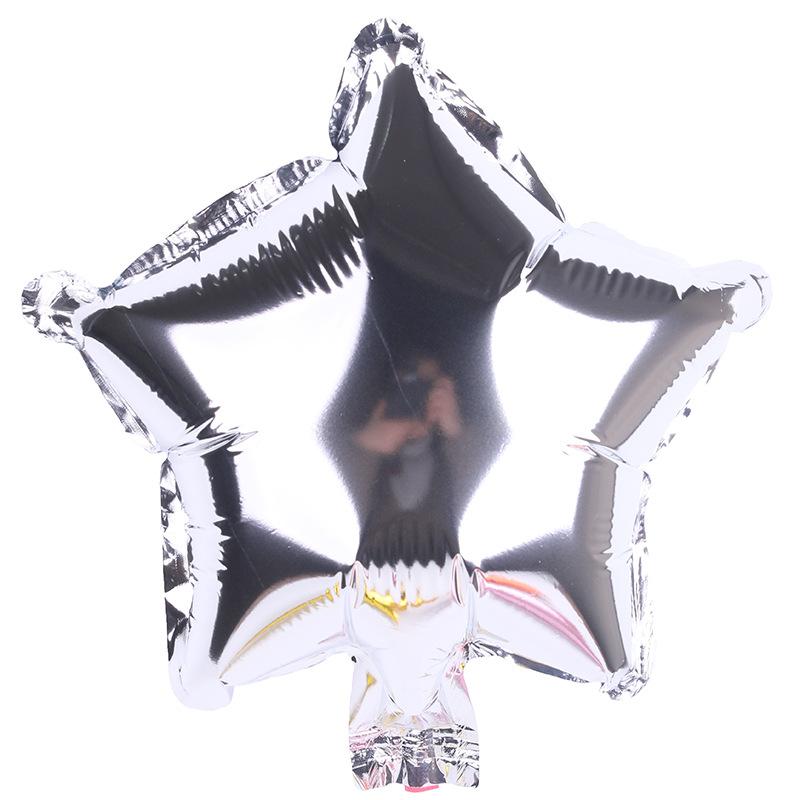 New Trending 10 Inch Star Shape Foil Balloon Colorful Digital Printing Color Options Kid Toy Birthday Wedding New Year