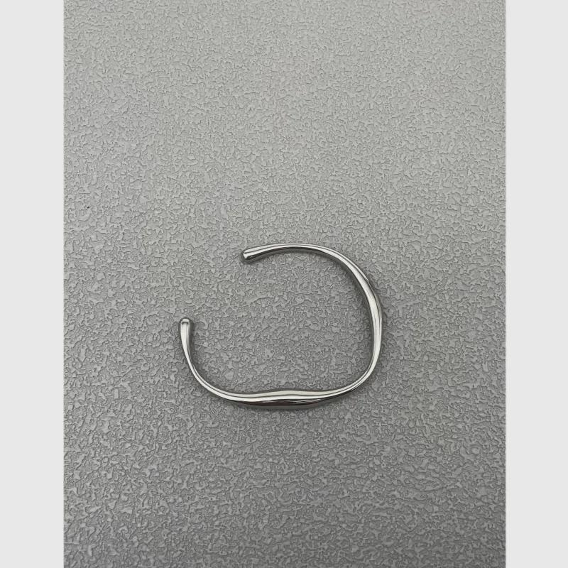 Gagge Titanium Steel Cold-Style Plain Ring Bracelet - Простой модный аксессуар высокого класса для женщин
